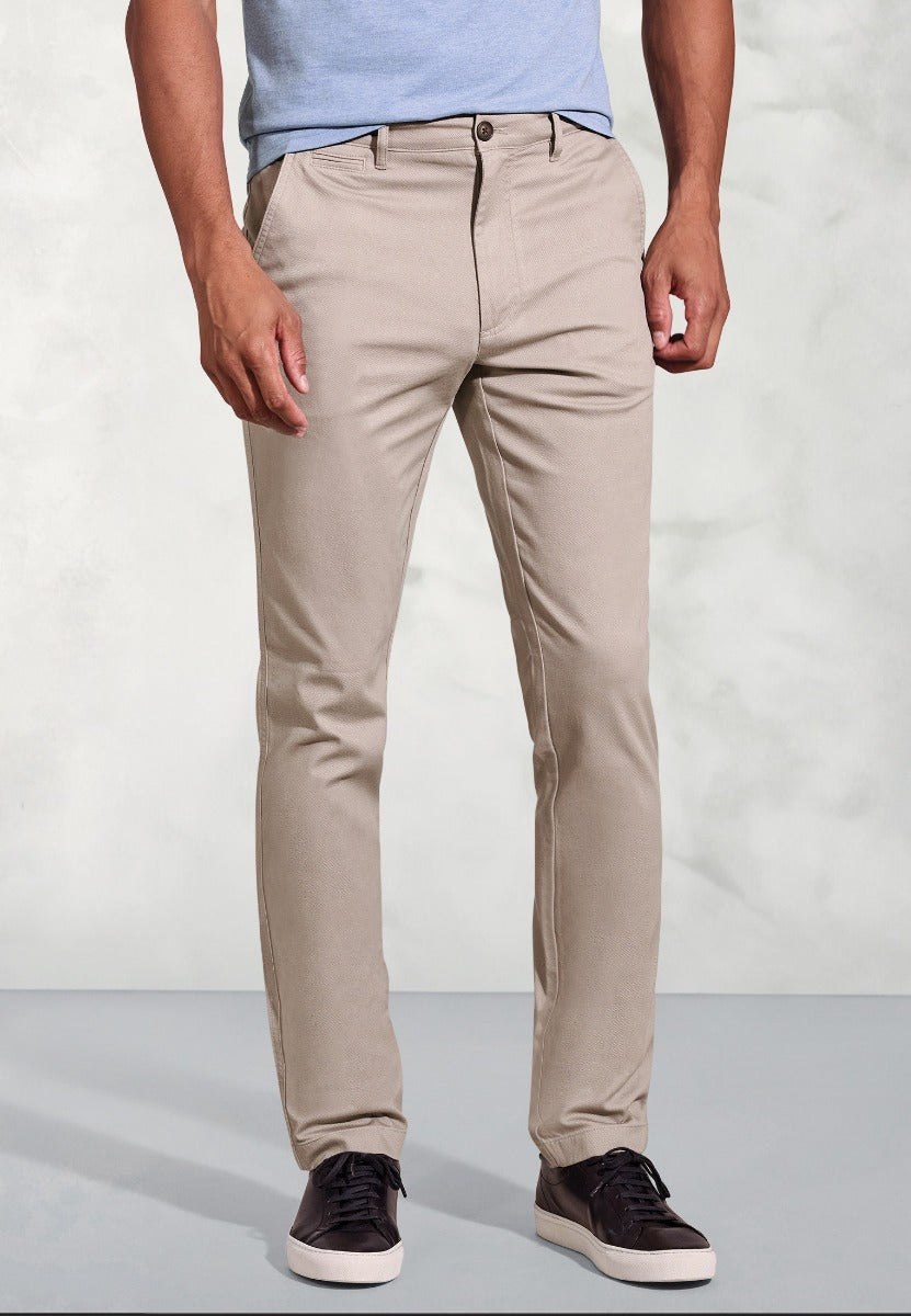 Brosnan Sand Textured Chino - Regular Fit, front