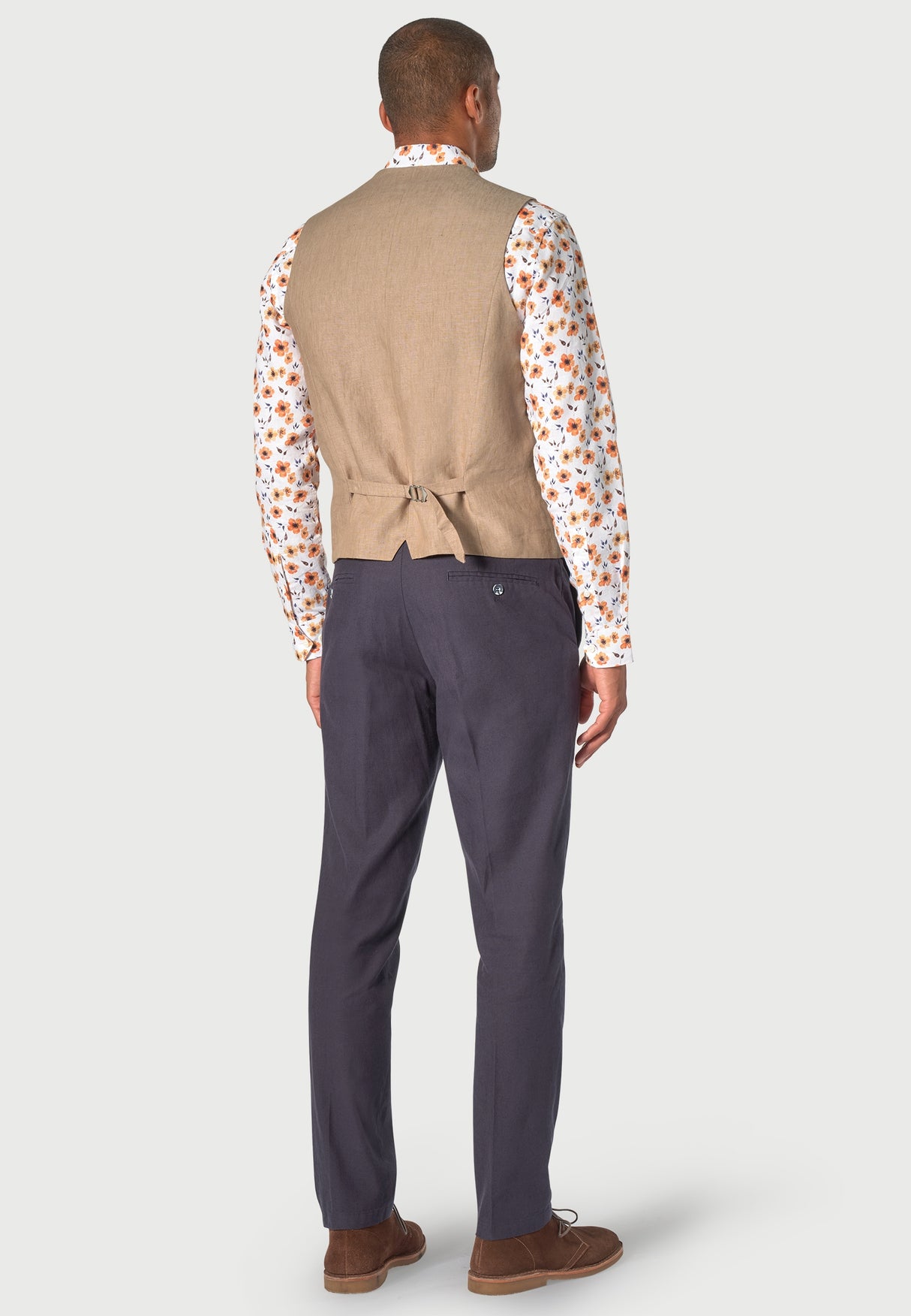 Leeds Tailored Waistcoat Biscuit