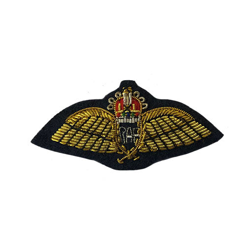 RAF Pilots Wings Mess Jacket Badge/Brevet