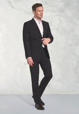 Tailored Fit Avalino Black Suit Jacket