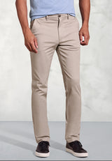 Brosnan Sand Textured Chino - Regular Fit, front