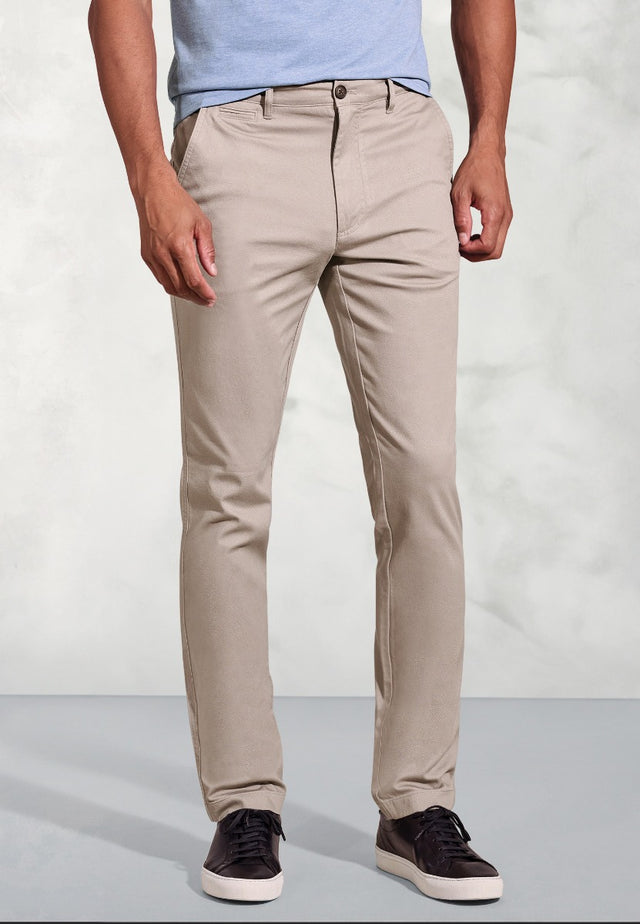 Brosnan Sand Textured Chino - Regular Fit, front