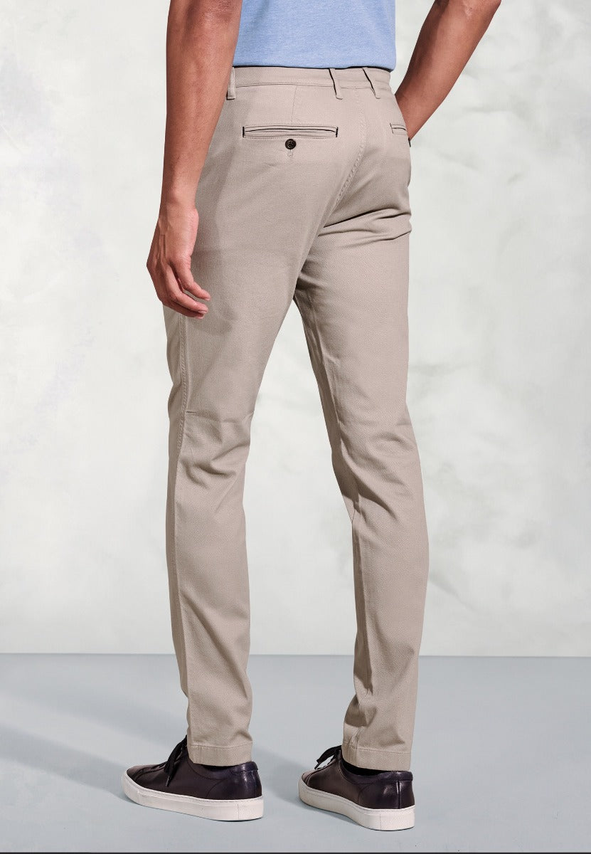 Brosnan Sand Textured Chino - Regular Fit, alternate