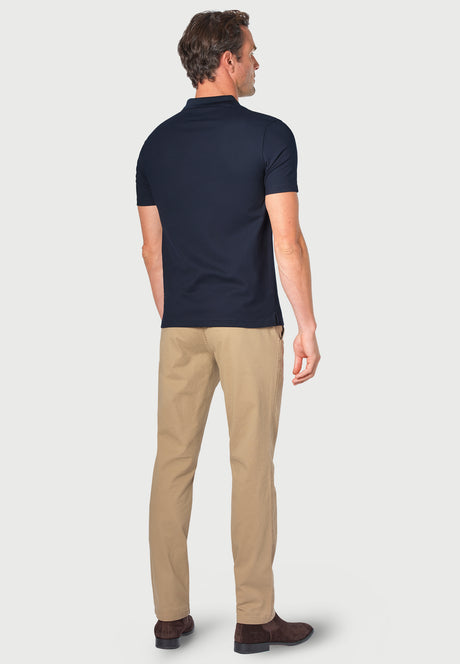 Columbia Navy Polo Shirt detail