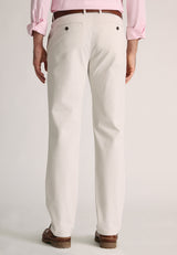 Tailored Fit Leo Stone Stretch Cotton Chinos - detail