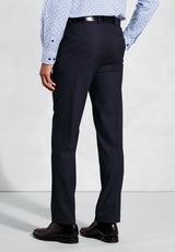 Tailored Fit Monaco Navy Trousers