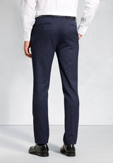 Tailored Fit Olney Air Force Blue Flannel Trousers